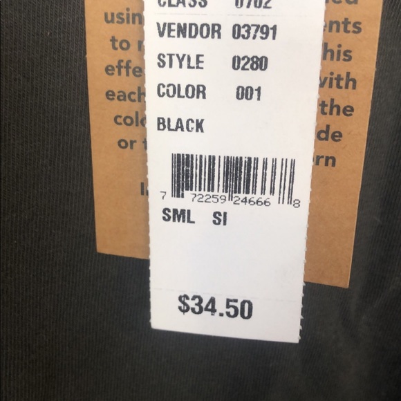 vans cropped long sleeve t-shirt - Picture 5 of 5